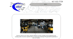 Desktop Screenshot of precisioncuttertool.com