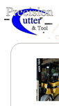 Mobile Screenshot of precisioncuttertool.com